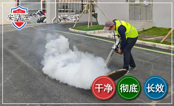 西湖区消杀防疫现场